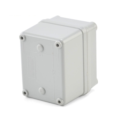 65x50x55 Mm Waterproof Plastic CCTV Junction Box IP66 With Plastic Screws