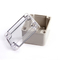 65x50x55 Mm Outdoor Junction Box Ip66 With Clear Cover For Electrical Enclosure