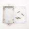 Weatherproof Electrical 83*58*33mm Wall Mount  wire junction box abs/pc transparent cover enclosure box