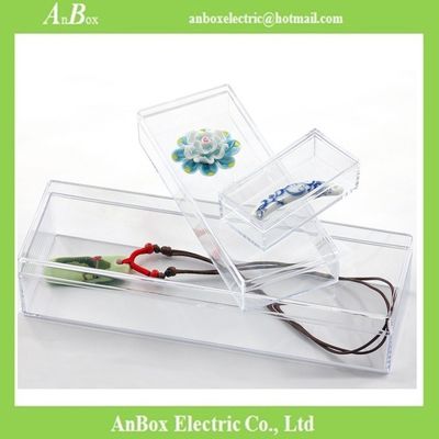 2.1mm Thinkess Transparent PS Clear Plastic Enclosures