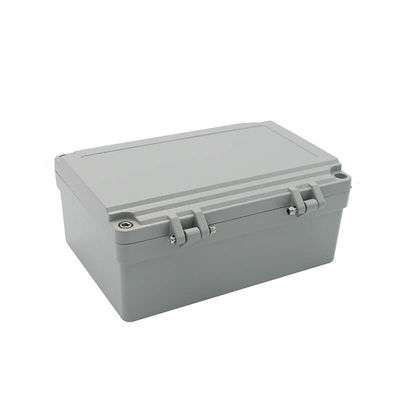 220x155x95mm Rectangular Hinged Metal Conduit Junction Box