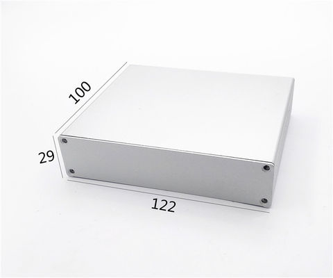White Electronic 122*29*100mm Extruded Aluminum Box