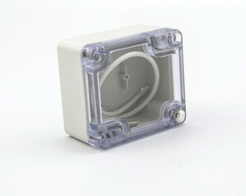 63*58*35mm Transparent PC Electrical Junction Box With Clear Lid