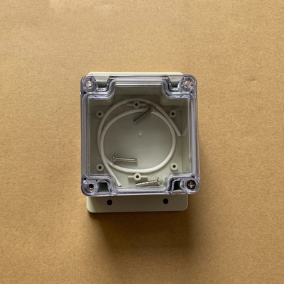 IP65 ABS PCB Plastic Junction Box 83*81*56mm 100*68*50mm With Ear